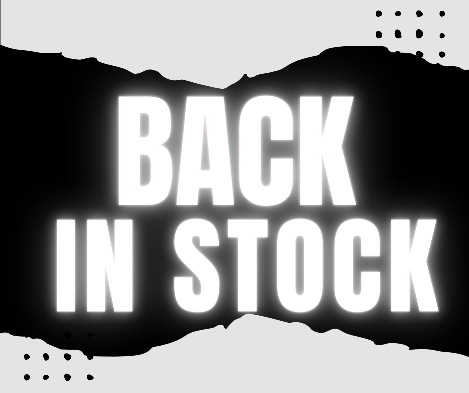 Back in stock