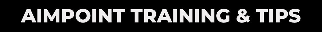 aimpoint-training-tips